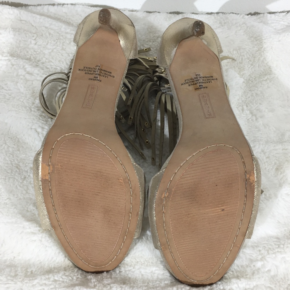 Steven By Steve Madden Rahrah Fringe Sandals  - 8 - Picture 6 of 8